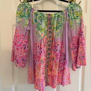 Lilly Pulitzer off shoulder top